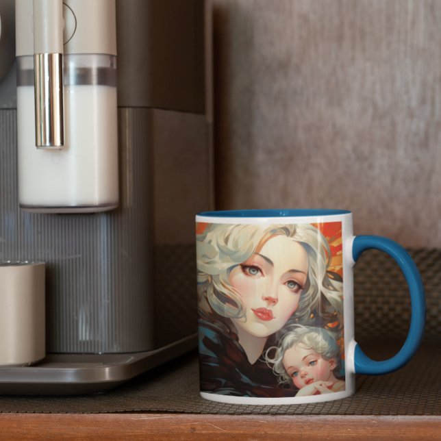 Caneca De Café Madonna versão 28 (Madonna version 28 coffee mug
)