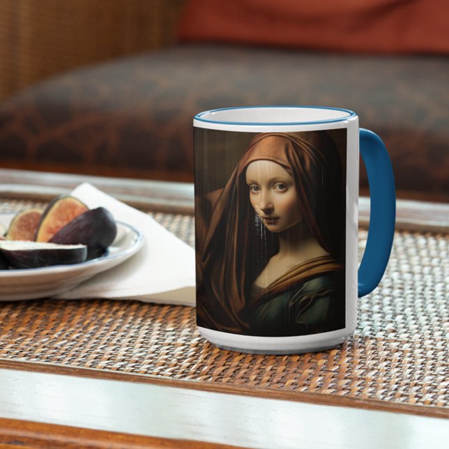 Caneca De Café Madonna versão 3 (Madonna version 3 coffee mug
)