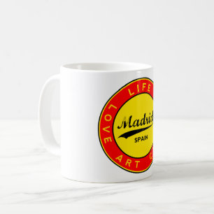 Caneca De Café Madrid