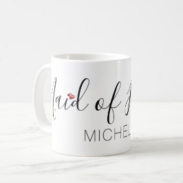 Caneca De Café Madrinha de casamento com nome