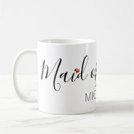 Caneca De Café Madrinha de casamento com nome