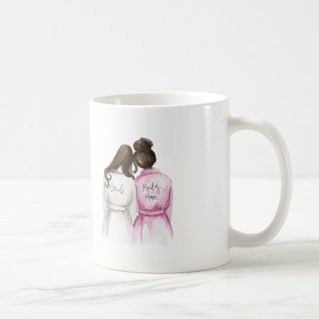 Caneca De Café Madrinha de casamento? Empregada doméstica longa (Direita)