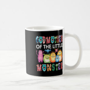Caneca De Café Madrinha Do primeiro aniversario De Crianças Monst