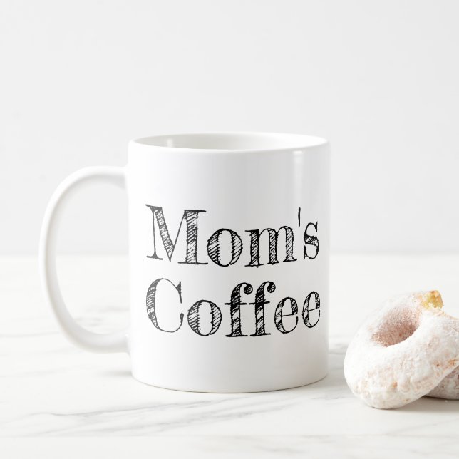 Caneca De Café Mãe (Com Donut)
