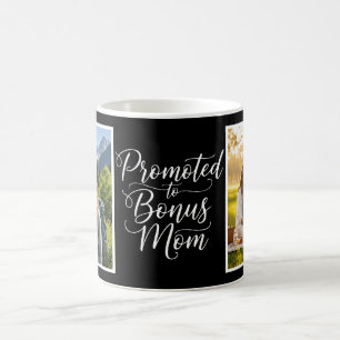 Caneca De Café Mãe Adicional Promovida Cursiva Elegante Duas Foto