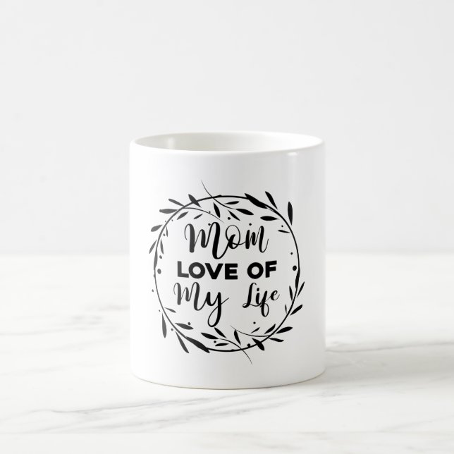 Caneca De Café Mãe Amor da Minha Vida (Centro)
