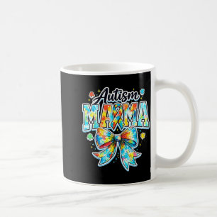 Caneca De Café Mãe autista arco orgulhosa mãe autista conscientiz