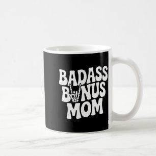 Caneca De Café Mãe bônus engraçada mãe madrasta dia das mães engr