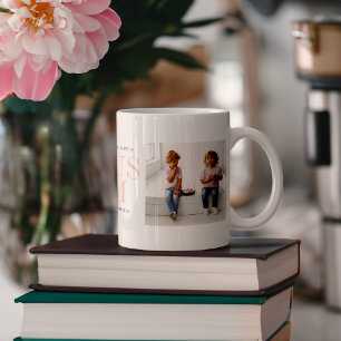 Caneca De Café "Mãe Bônus" Madrasta Colagem de Duas Fotos