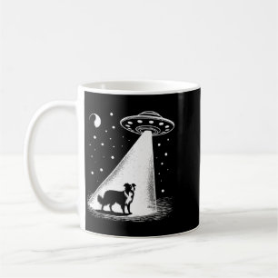 Caneca De Café Mãe Border Collie Pai Cachorro - Alien Ufo Engraça