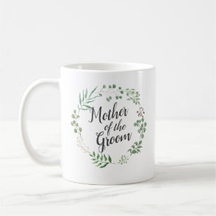 Caneca De Café Mãe botânica das hortaliças da grinalda da fo