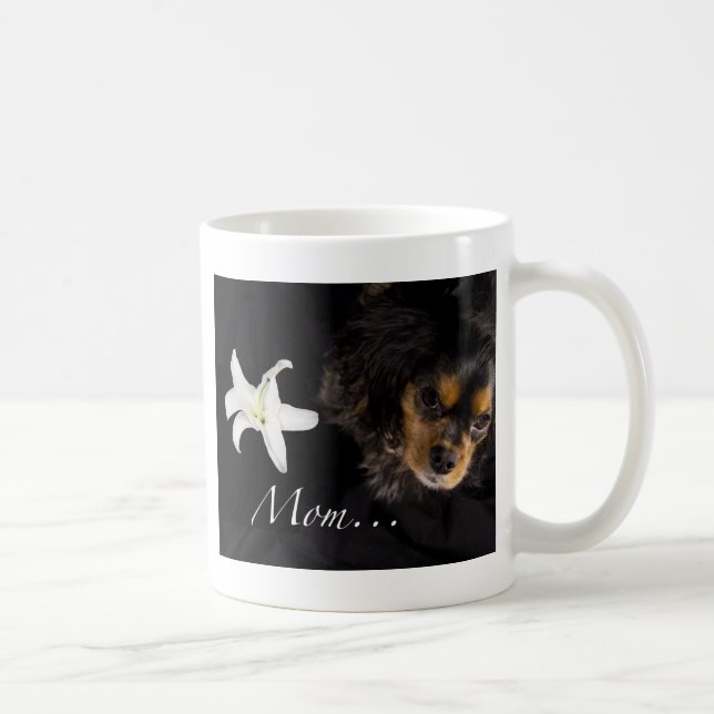 Caneca De Café Mãe... Cavalier King Charles Spaniel Mug (Direita)