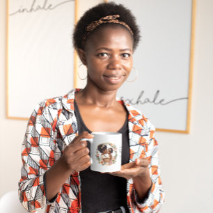 Caneca De Café Mãe Com Dia de as mães De Bebê