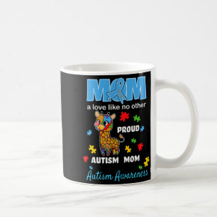 Caneca De Café Mãe Consciente do Autismo Mãe Amor Orgulhosa Mãe A