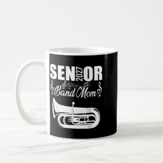 Caneca De Café Mãe da Banda Sênior 2027 Marching Band Cl De 2027 