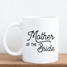 Caneca De Café Mãe da Boca do Bridal Party Coffee Mug
