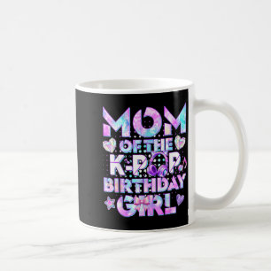 Caneca De Café Mãe da garota do k-pop aniversariante mamãe mãe