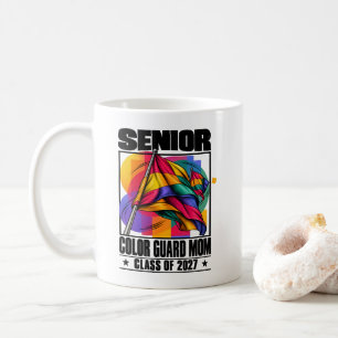 Caneca De Café Mãe da Guarda de Cores da Turma de Formatura de 20