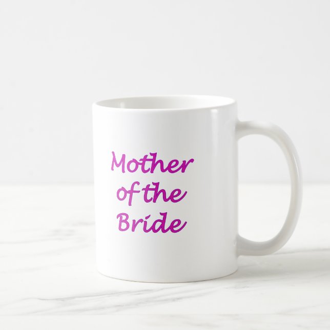 Caneca De Café Mãe da noiva (Direita)