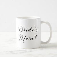 Mãe da noiva | Mug de Caligrafia Moderna