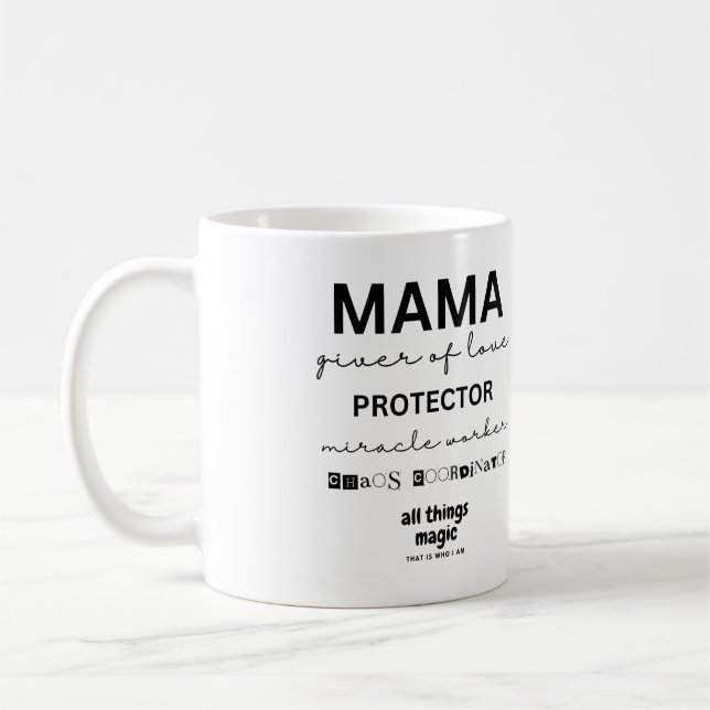 CANECA DE CAFÉ MÃE DADORA DE AMOR (Esquerda)