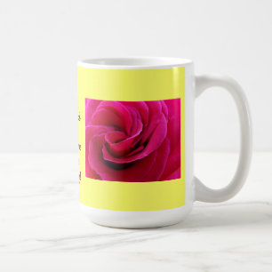 Caneca De Café Mãe das Flores de Rosa Rosa Rosa Rosa Rosa-Rosa-Ca