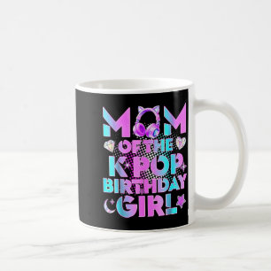 Caneca De Café Mãe das garotas de aniversário do k-pop amante de