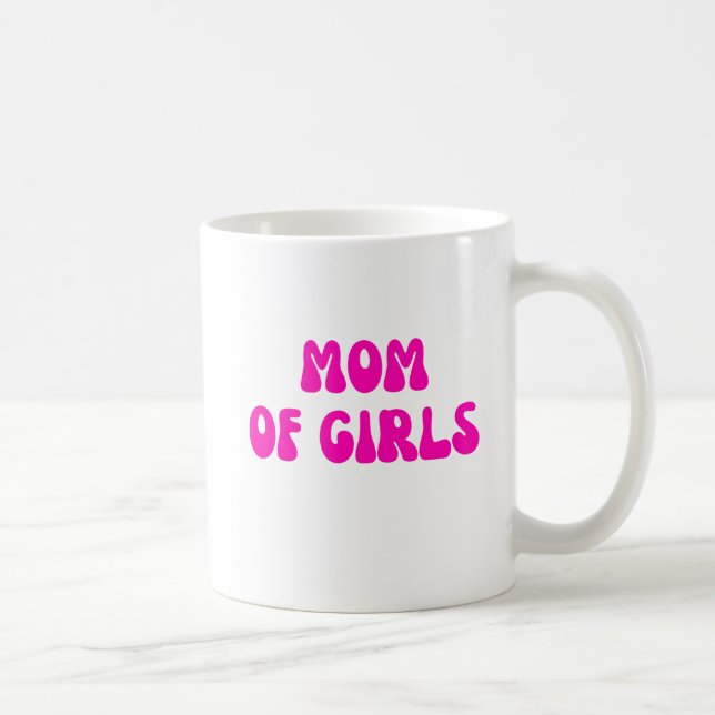 Caneca De Café Mãe das Meninas - Raising Queens (Direita)