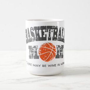 Caneca De Café Mãe de Basquete Engraçado