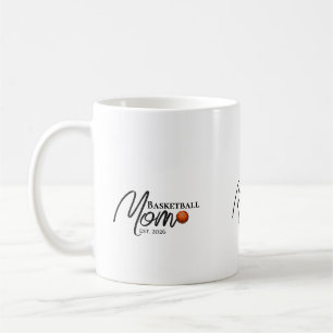 Caneca De Café Mãe de Basquete Estabelecida