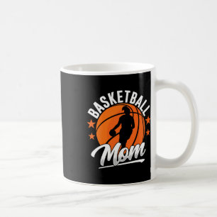 Caneca De Café Mãe de basquete, jogador de treinador da equipe Mã