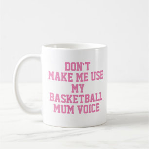 Caneca De Café Mãe de basquetebol Gift Mug   Engraçado Citação de