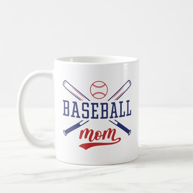 Caneca De Café Mãe de beisebol (Esquerda)
