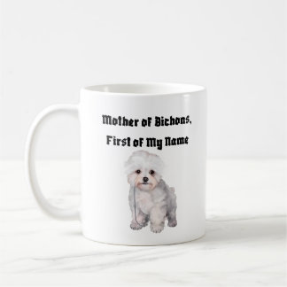 Caneca De Café Mãe de Bichons, Primeiro do Meu Nome