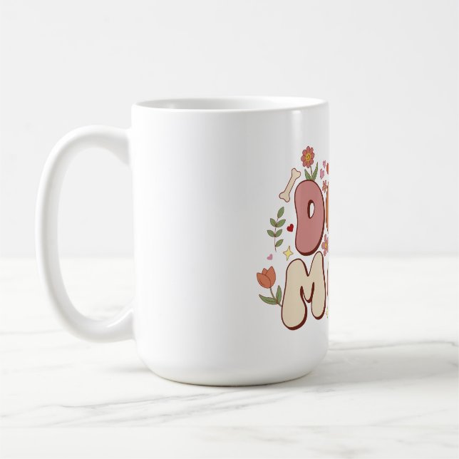 Caneca De Café Mãe de Cachorro (Esquerda)