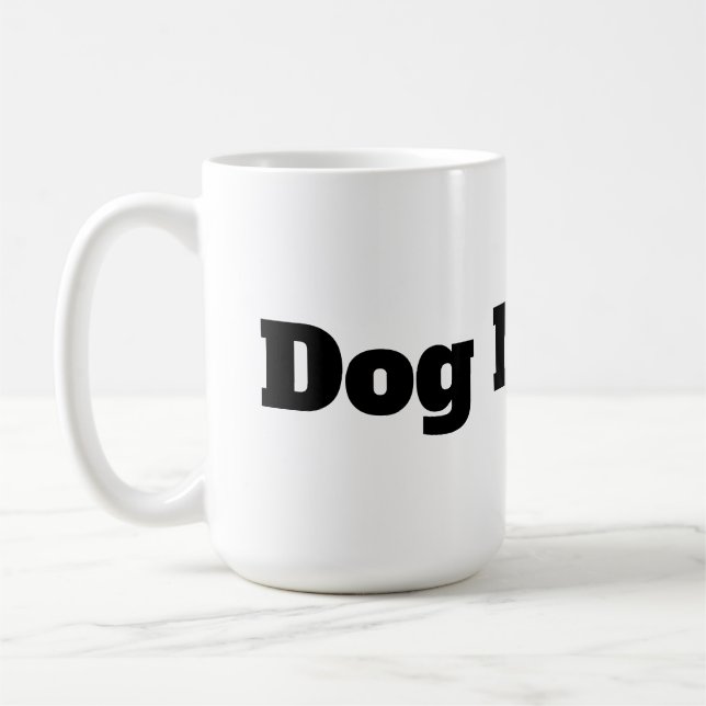 Caneca De Café Mãe de Cachorro (Esquerda)