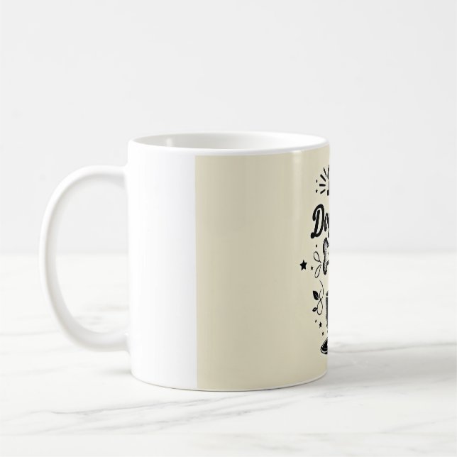 Caneca de Café Mãe de Cachorro – 11 oz Estilo Café (Esquerda)