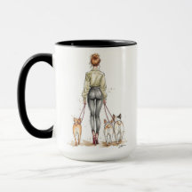 Caneca de Café Mãe de Cachorro | Moda de Caminha d
