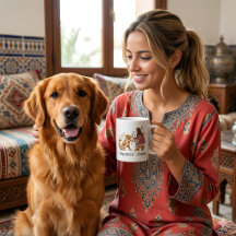 Mãe de Cachorro Personalizada de Australian Shephe