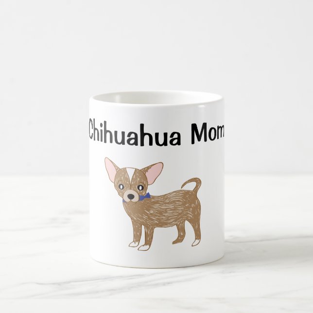 Caneca De Café Mãe de Chihuahua (Centro)