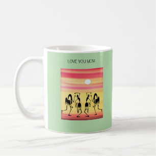 Caneca De Café Mãe de dança de break africano