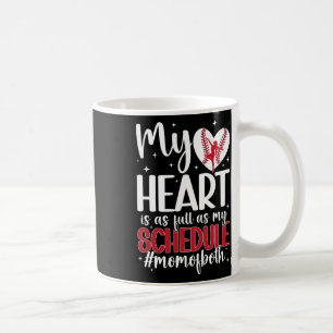 Caneca De Café Mãe De Dança Orgulhosa E Mãe De Baseball