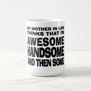 Caneca De Café Mãe de direito diz um filho espetacular