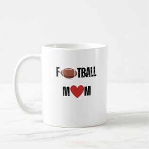 Caneca De Café Mãe de futebol