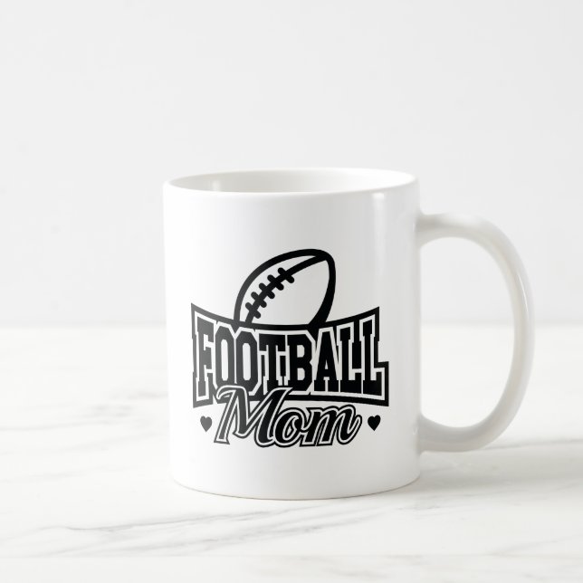 Caneca De Café Mãe de futebol (Direita)