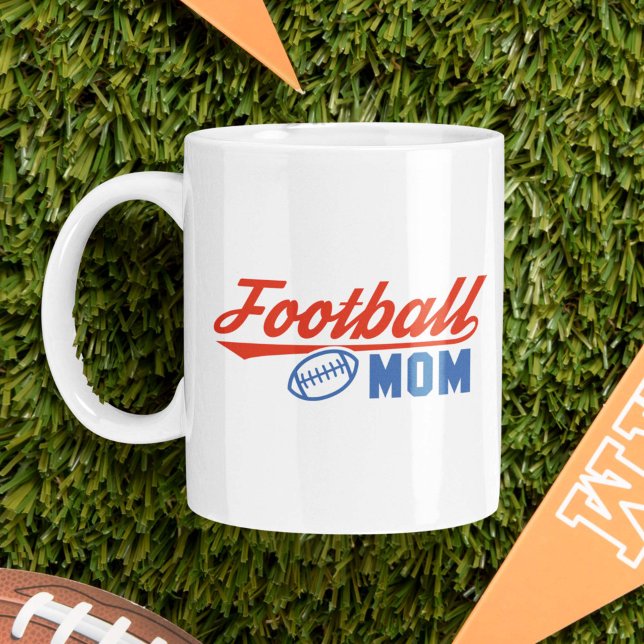 Caneca De Café Mãe de futebol (Football Mom Mug)