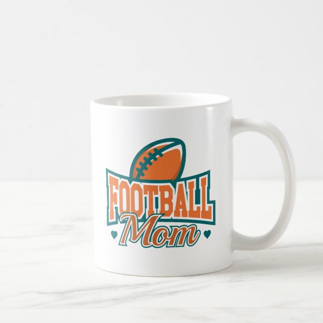 Caneca De Café Mãe de futebol (Direita)