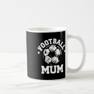 Caneca De Café Mãe de Futebol Esboço Futebol Ll Orgulhoso Dia de