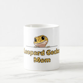 Caneca De Café Mãe de Gecko Leopardo