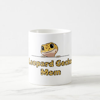 Caneca De Café Mãe de Gecko Leopardo